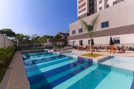 Apartamento para alugar com 34m², 2 quartos e sem vaga Apartamento para alugar com 34m², 2 quartos e sem vagaÁrea comum - Piscina