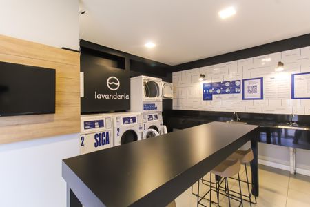 Apartamento para alugar com 34m², 2 quartos e sem vaga Apartamento para alugar com 34m², 2 quartos e sem vagaLavanderia