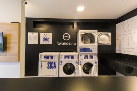 Apartamento para alugar com 34m², 2 quartos e sem vaga Apartamento para alugar com 34m², 2 quartos e sem vagaLavanderia