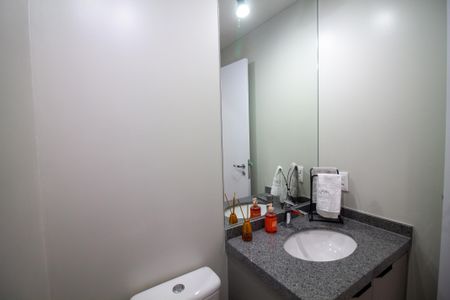 Studio para alugar com 24m², 1 quarto e sem vaga Studio para alugar com 24m², 1 quarto e sem vagaBanheiro Social