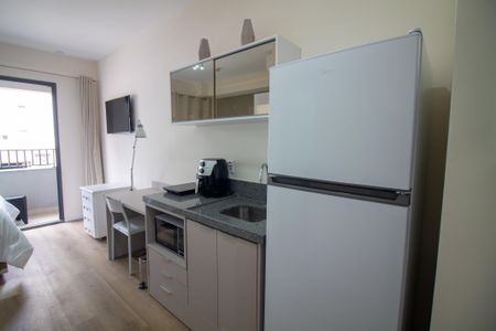 Studio para alugar com 24m², 1 quarto e sem vaga Studio para alugar com 24m², 1 quarto e sem vagaCozinha