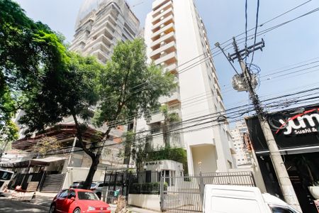 Apartamento à venda com 107m², 3 quartos e 2 vagasFachada do Prédio