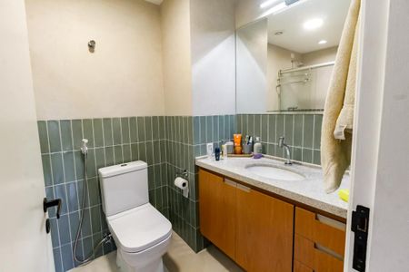 Apartamento à venda com 107m², 3 quartos e 2 vagasBanheiro Social