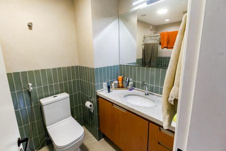 Apartamento à venda com 107m², 3 quartos e 2 vagasBanheiro Social