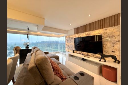 Sala de apartamento à venda com 2 quartos, 84m² em Jardim Caravelas, São Paulo