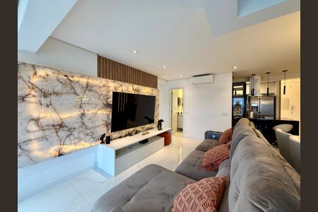 Sala de apartamento à venda com 2 quartos, 84m² em Jardim Caravelas, São Paulo