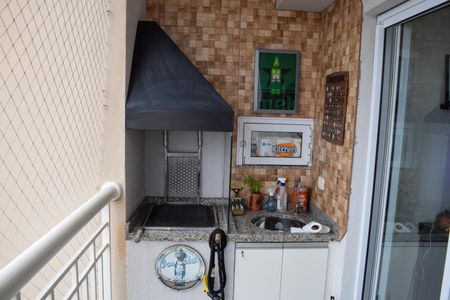 Varanda da Sala de apartamento à venda com 3 quartos, 73m² em Chácara Santo Antônio (zona Leste), São Paulo