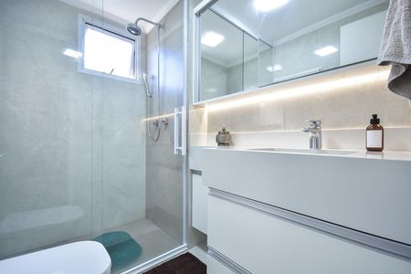 Apartamento à venda com 125m², 3 quartos e 2 vagasBanheiro da Suíte  3