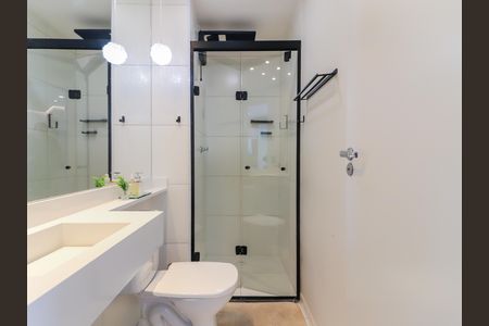 Banheiro de apartamento para alugar com 2 quartos, 35m² em Jardim Peri Peri, São Paulo