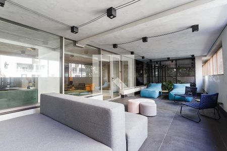 Studio para alugar com 27m², 1 quarto e sem vagaSalão de jogos