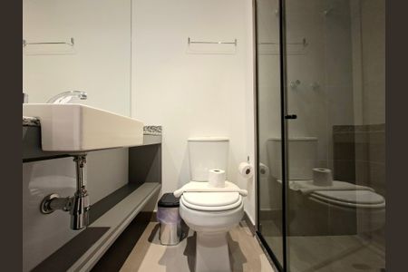 Studio para alugar com 27m², 1 quarto e sem vagaBanheiro