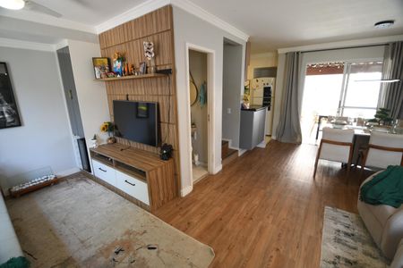 Sala de casa de condomínio à venda com 3 quartos, 100m² em Parque Imperador, Campinas