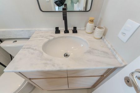 Apartamento para alugar com 31m², 1 quarto e sem vagaBanheiro da Suíte 