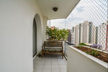 Varanda da Sala de apartamento à venda com 3 quartos, 192m² em Centro, Santo André