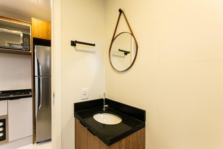 Studio à venda com 24m², 1 quarto e sem vaga Studio à venda com 24m², 1 quarto e sem vagaBanheiro