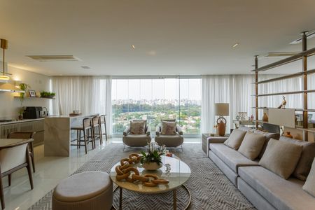 Sala de apartamento à venda com 2 quartos, 188m² em Ibirapuera, São Paulo