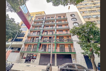 Apartamento para alugar com 36m², 1 quarto e sem vagaFachada