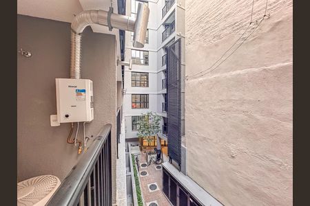 Apartamento para alugar com 36m², 1 quarto e sem vagaSacada