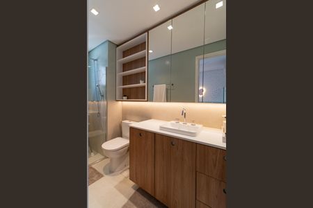 Apartamento à venda com 140m², 3 quartos e 3 vagas Apartamento à venda com 140m², 3 quartos e 3 vagasBanheiro da Suíte 3