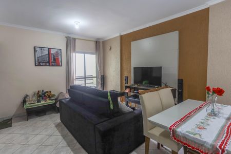 Sala  de apartamento à venda com 2 quartos, 60m² em Jardim Diadema, Diadema