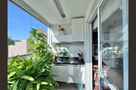 Varanda de apartamento à venda com 3 quartos, 81m² em Recreio dos Bandeirantes, Rio de Janeiro