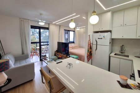 Apartamento para alugar com 38m², 1 quarto e 1 vagaStudio
