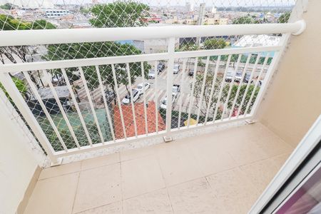 Varanda da Sala de apartamento para alugar com 2 quartos, 47m² em Jardim das Oliveiras, São Paulo