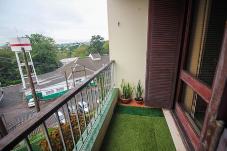 Sacada da sala de apartamento à venda com 2 quartos, 80m² em Santa Tereza, Porto Alegre