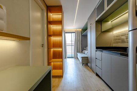 Studio para alugar com 25m², 1 quarto e sem vaga Studio para alugar com 25m², 1 quarto e sem vagaStudio