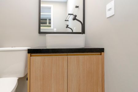 Studio para alugar com 25m², 1 quarto e sem vaga Studio para alugar com 25m², 1 quarto e sem vagaBanheiro