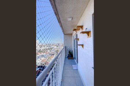 Varanda da Sala de apartamento à venda com 1 quarto, 28m² em Belenzinho, São Paulo