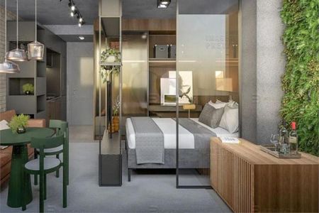 Apartamento à venda com 26m², 1 quarto e sem vaga