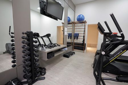 Apartamento à venda com 440m², 5 quartos e 4 vagasÁrea comum - Academia