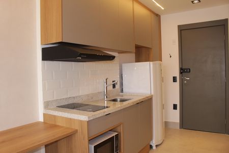 Studio à venda com 32m², 1 quarto e sem vagaCozinha