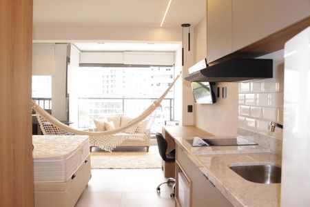 Studio à venda com 32m², 1 quarto e sem vagaCozinha