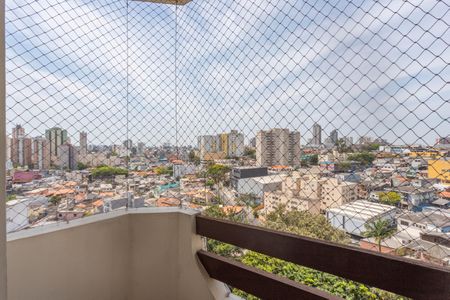 Apartamento à venda com 72m², 3 quartos e 1 vagaVista da varanda