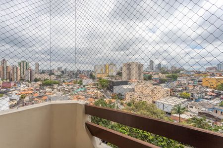 Varanda da sala de apartamento à venda com 3 quartos, 92m² em Parque Sete de Setembro, Diadema