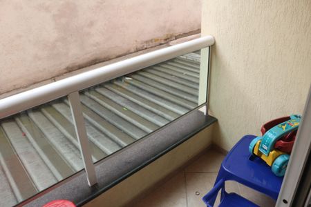 Varanda de apartamento à venda com 2 quartos, 74m² em Olímpico, São Caetano do Sul