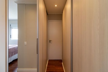 Apartamento à venda com 129m², 3 quartos e 2 vagasCloset da suíte 3