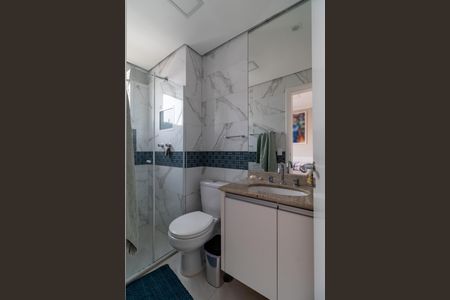 Apartamento à venda com 129m², 3 quartos e 2 vagasBanheiro da Suíte 2