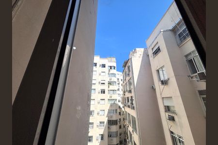 Sala - vista de apartamento à venda com 1 quarto, 46m² em Copacabana, Rio de Janeiro
