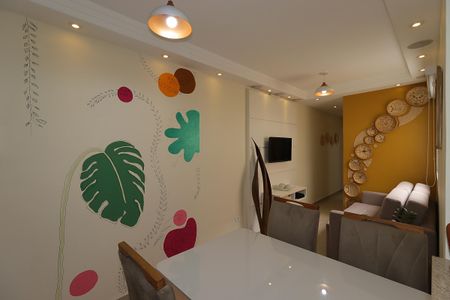 Sala de apartamento à venda com 2 quartos, 49m² em Utinga, Santo André