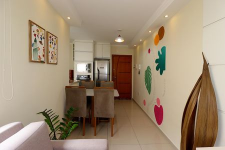 Sala de apartamento à venda com 2 quartos, 49m² em Utinga, Santo André
