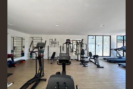 Apartamento à venda com 96m², 2 quartos e 1 vaga Apartamento à venda com 96m², 2 quartos e 1 vagaÁrea comum - academia
