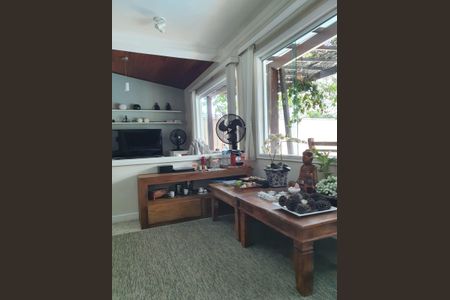 Sala de casa de condomínio à venda com 4 quartos, 448m² em Barra da Tijuca, Rio de Janeiro