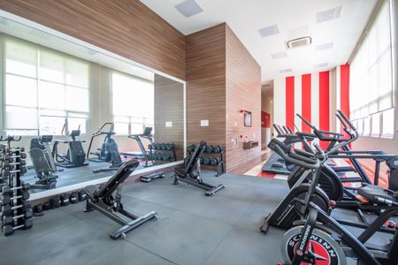 Apartamento à venda com 120m², 2 quartos e 2 vagas Apartamento à venda com 120m², 2 quartos e 2 vagasÁrea comum - Academia