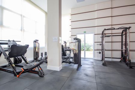 Apartamento à venda com 120m², 2 quartos e 2 vagas Apartamento à venda com 120m², 2 quartos e 2 vagasÁrea comum - Academia