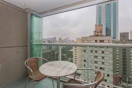 Varanda de apartamento para alugar com 2 quartos, 69m² em Paraíso, São Paulo