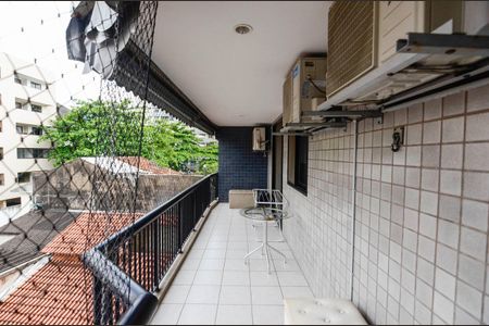 Varanda da Sala de apartamento à venda com 3 quartos, 98m² em Tijuca, Rio de Janeiro