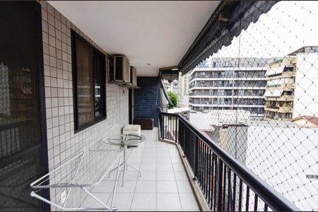Varanda da Sala de apartamento à venda com 3 quartos, 98m² em Tijuca, Rio de Janeiro